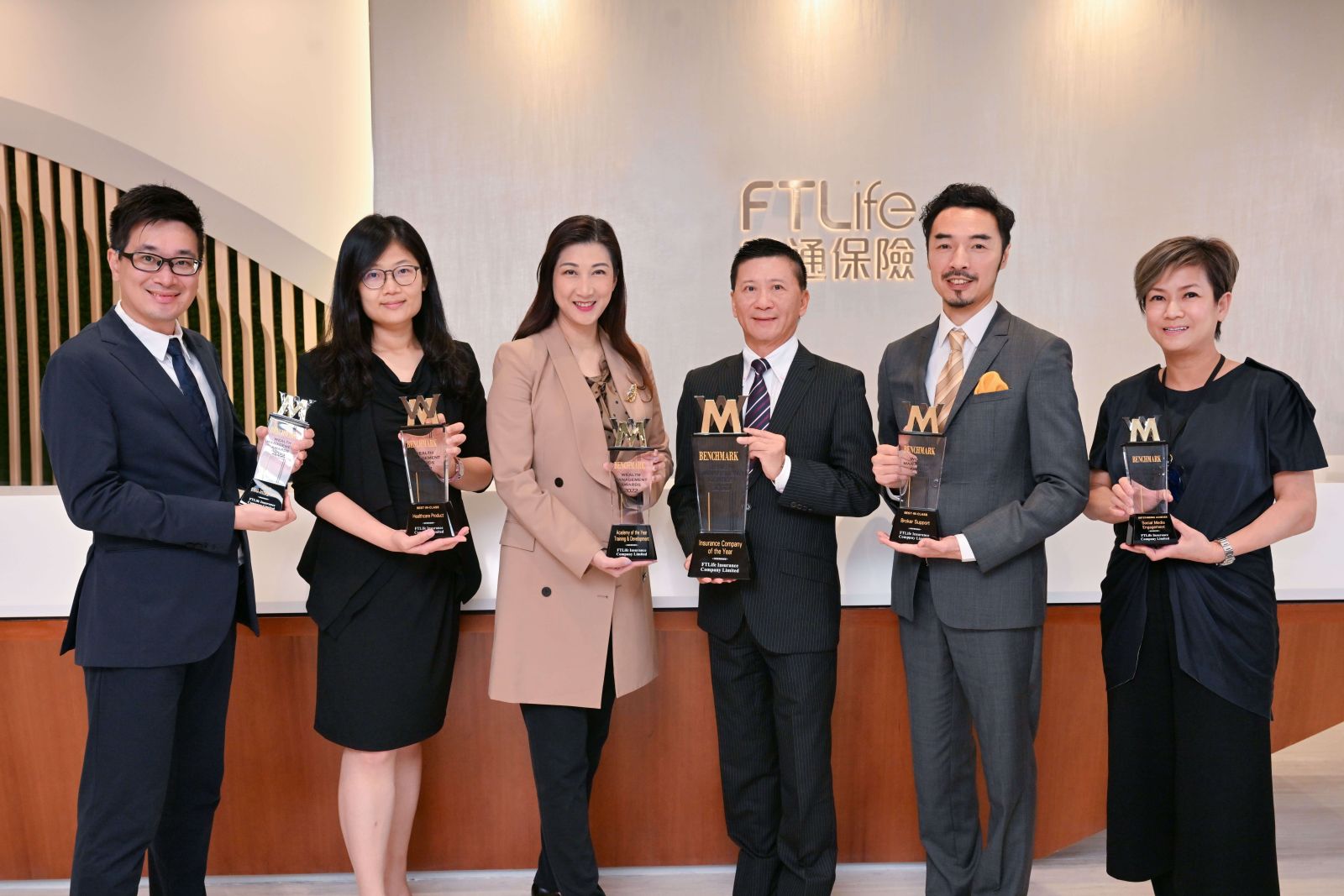 FTLife won six awards and named “Insurance Company of the Year 2022” becoming the most awarded insurer at the Benchmark Wealth Management Awards 2022