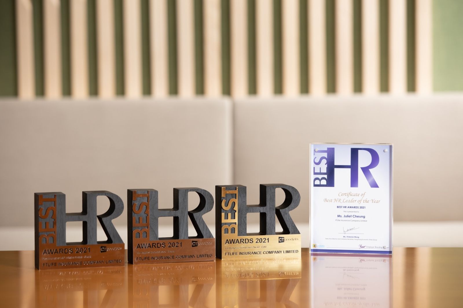 FTLife wins four awards at “Best HR Awards”
