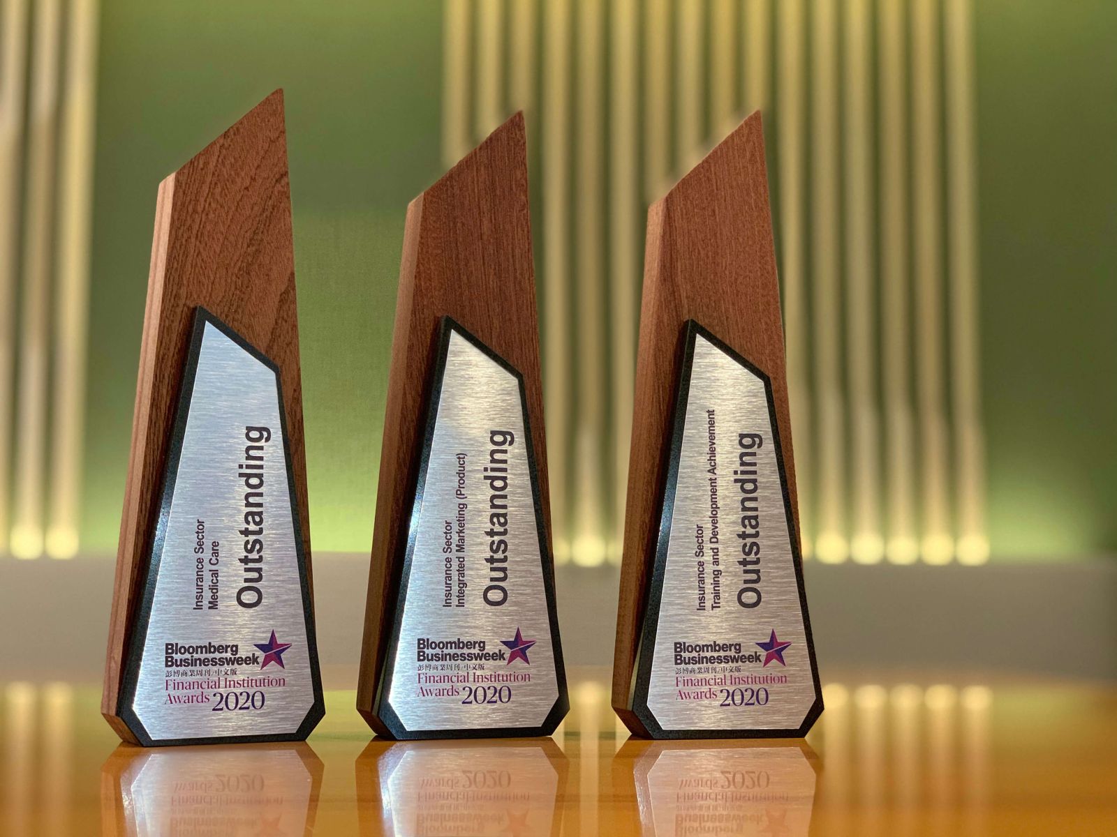 FTLife won 3 Outstanding Awards in Bloomberg Businessweek /Chinese Edition Financial Institution Awards 2020