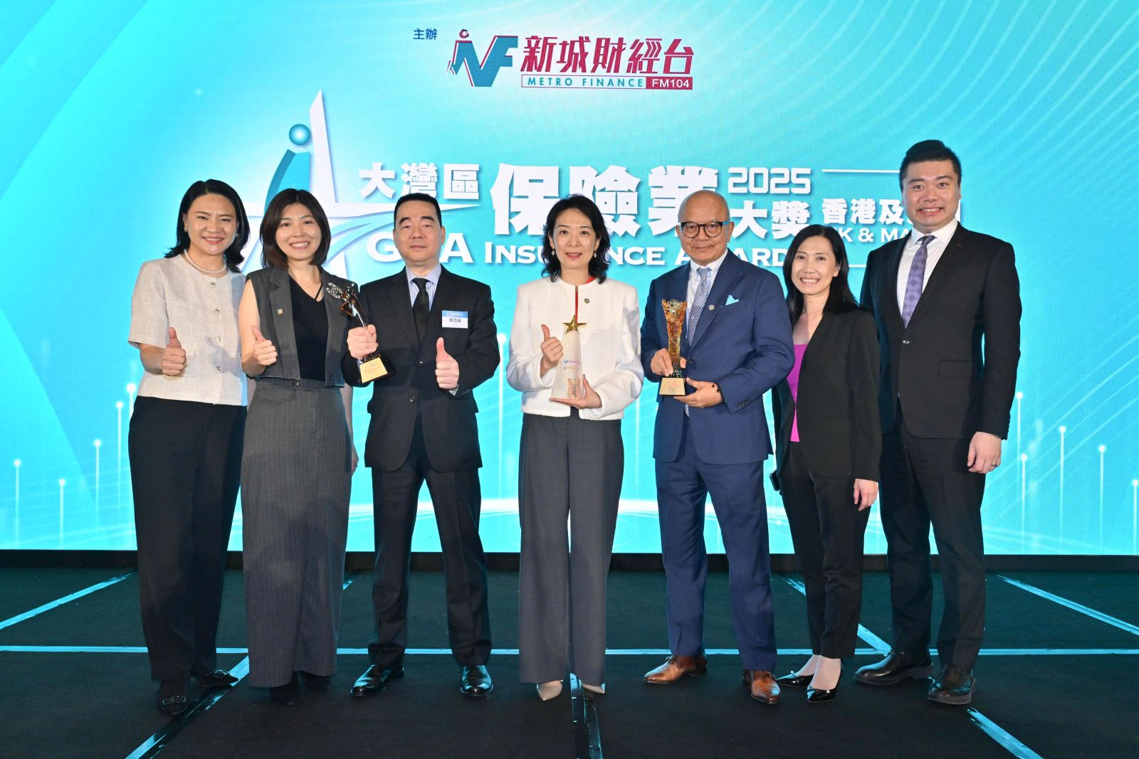 周大福人壽在「大灣區保險業大獎2025」及「大灣區保險從業員大獎 2025」 囊括七項殊榮，成為最大贏家！